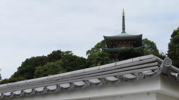 隨念寺 三重塔 隨念寺 三重塔 隨念寺,神社仏閣,寺の写真素材