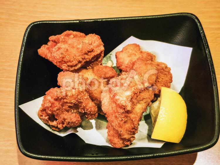 唐揚げ　軽食 唐揚げ,からあげ,カラアゲの写真素材