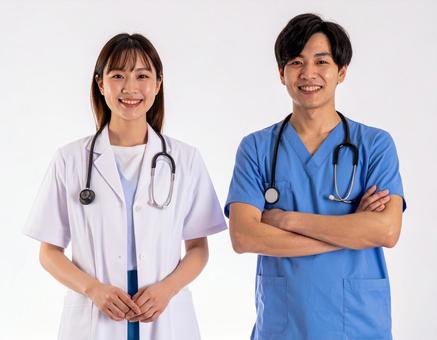 医師・看護師の医療チームのイメージ 医師・看護師の医療チームのイメージの写真