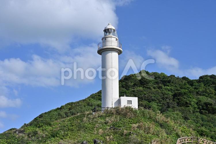 石垣御神崎灯台 灯台,御神崎,石垣島の写真素材