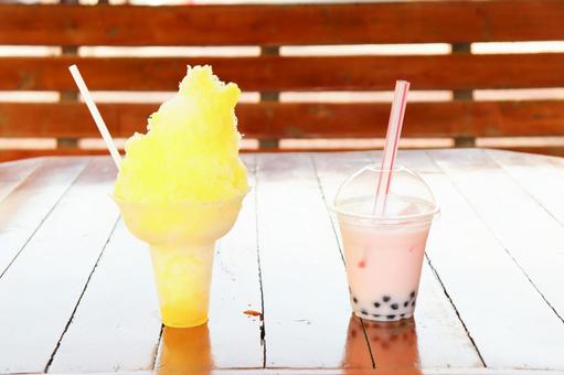 Shaved ice and tapioca ② Shaved ice and tapioca ②