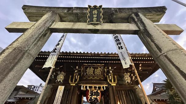 福岡市櫛田神社の写真