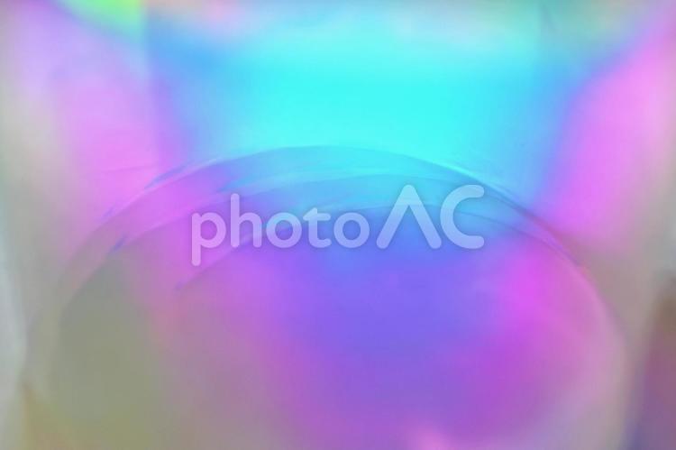 キラキラ背景　幻想的なオーロラ風光彩 オーロラ,背景,レインボーの写真素材