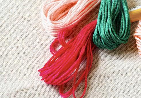 カラフルな刺繍糸 2 カラフルな刺繍糸 2 刺繍糸,糸,刺繍の写真素材