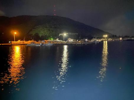 Photo, ferry, wave, mountain, 