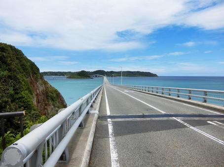 山口 下関 角島大橋2 山口 下関 角島大橋2 角島大橋,角島,海の写真素材