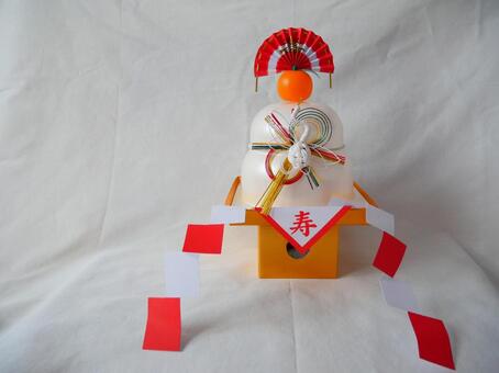 鏡餅.2 鏡餅,賀正,お正月の写真素材