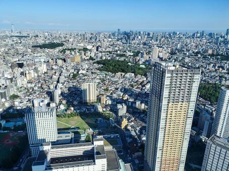 サンシャイン展望台から南東方向の眺望 サンシャイン展望台から南東方向の眺望の写真