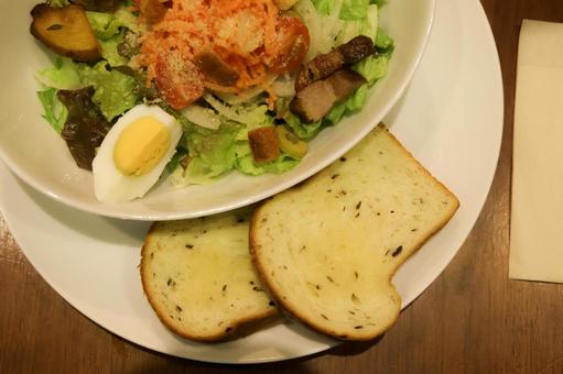 おしゃれなモーニングの写真