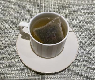 ホット紅茶 ホット紅茶 紅茶,ティーパック,ホットの写真素材