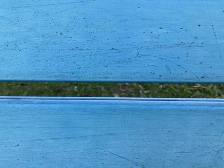 Blue bench background material, JPG Blue bench background material, JPG