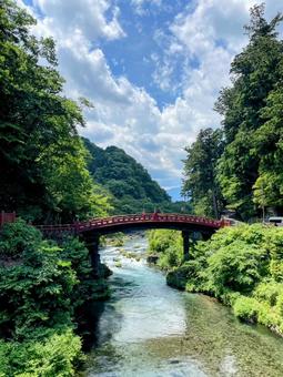 日光の名所、神橋 日光の名所、神橋の写真