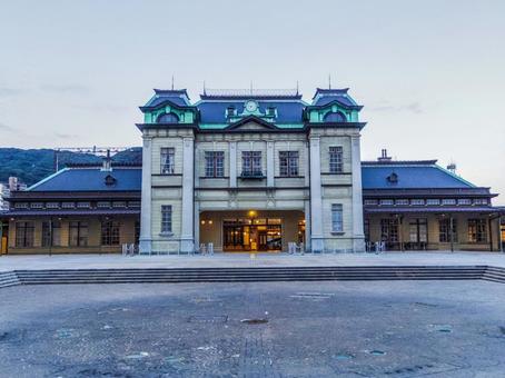 【福岡県】北九州市・門司港駅 門司港駅,門司港,北九州市の写真素材