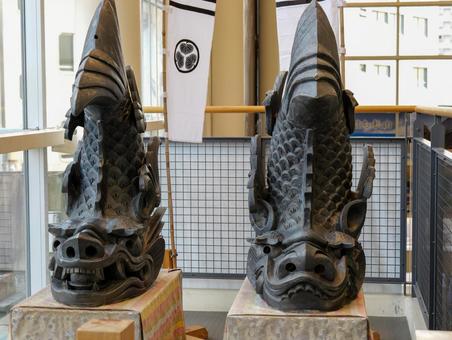 鯱鉾 鯱鉾,大街道,愛媛県の写真素材