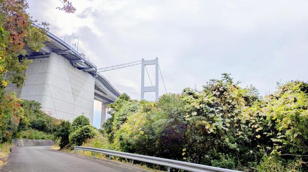 しまなみ海道-117 しまなみ海道,今治市,来島海峡大橋の写真素材
