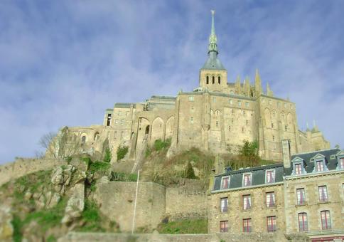 モンサンミッシェルの写真