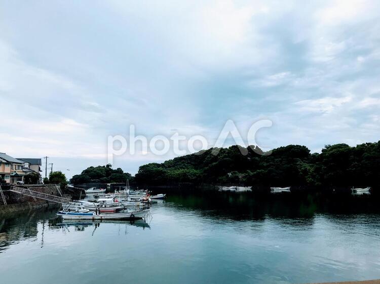 船のある風景 船,旅,海の写真素材