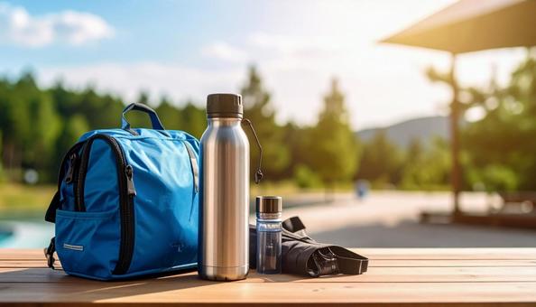 予防の道具が並ぶ静けさの写真