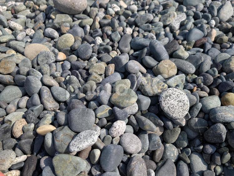石浜２ 石,浜,海の写真素材