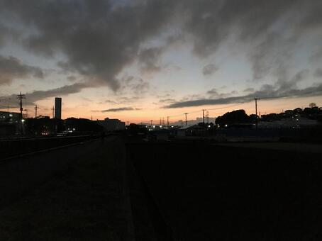 夕焼け 夕焼けの写真