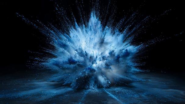 青の爆発 青の爆発の写真