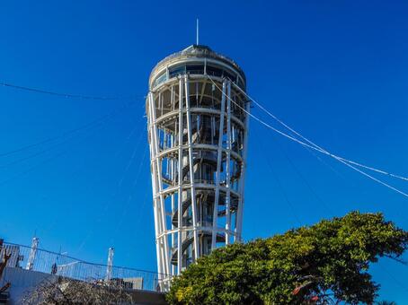 【神奈川県】藤沢市・江ノ島展望灯台 江の島シーキャンドル,江ノ島展望灯台,江ノ島の写真素材
