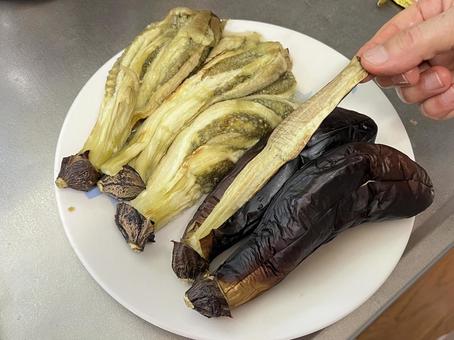 焼き茄子 焼き茄子の写真