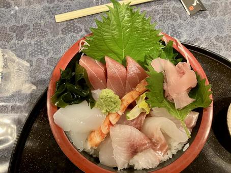 食べ物 海鮮丼 食べ物 海鮮丼の写真