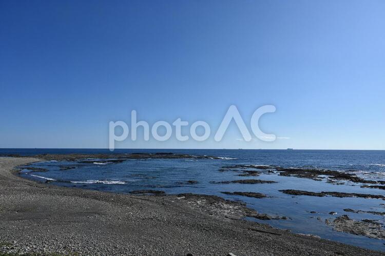 夏の潮岬海岸 潮岬,夏,海岸の写真素材