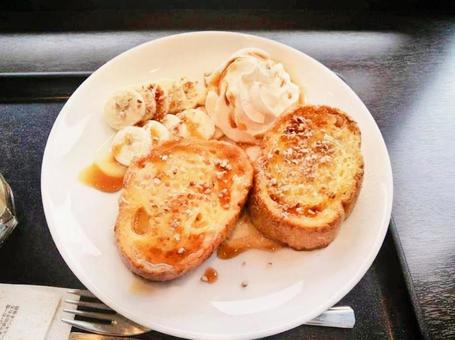 カフェでランチ フード,食事,デザートの写真素材