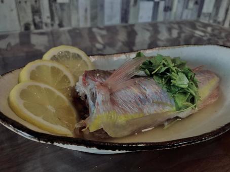 Photo, fish dishes, japanese food, simmered mars, 
