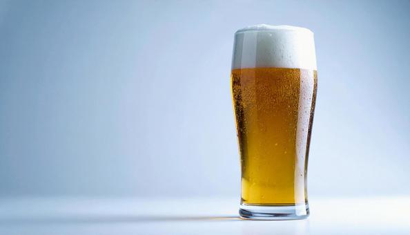 生ビール、コピースペース 生ビール、コピースペースの写真