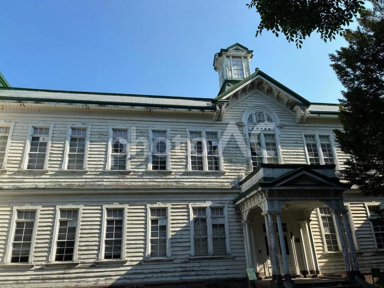 北海道大学　古河記念講堂　その1 古河記念講堂,古河講堂,登録有形文化財の写真素材