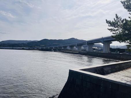 穏やかな海 空,波,風景の写真素材
