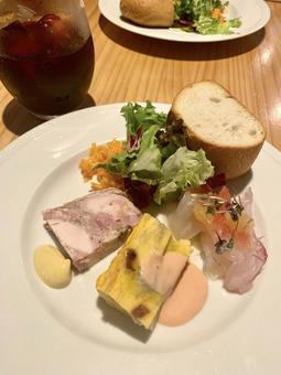 前菜サラダ サラダ,前菜,イタリアンの写真素材