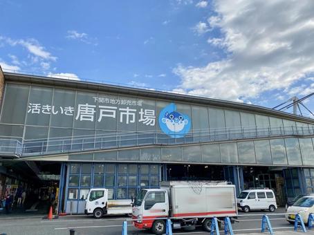 唐戸市場 唐戸市場 下関,唐戸,唐戸市場の写真素材