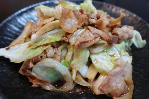 回鍋肉(アップ) 回鍋肉(アップ)の写真
