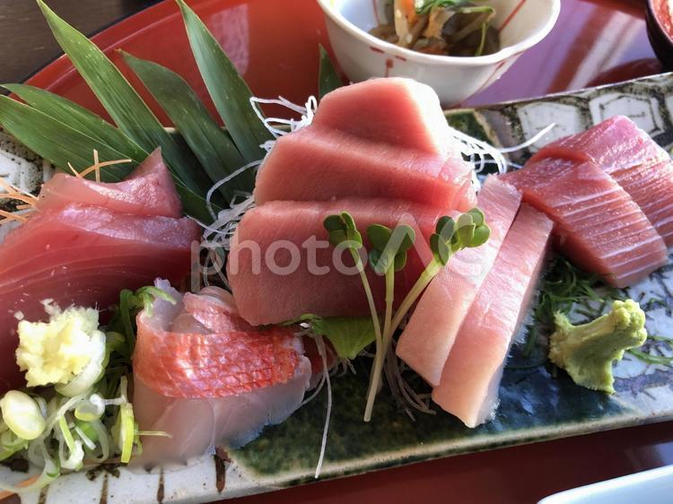 マグロの刺身 和食,日本食,マグロの写真素材
