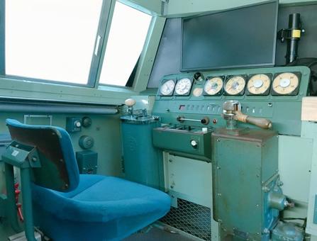 電車運転席 電車運転席,運転,電車の写真素材