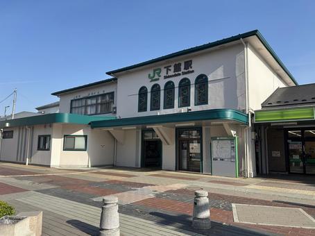 下館駅　駅舎 鉄道,電車,列車の写真素材