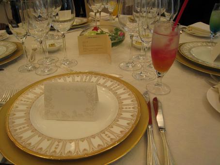 Wedding table set Wedding table set
