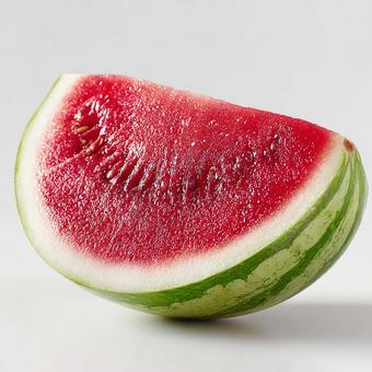 食欲をそそるスイカ 食欲をそそるスイカの写真