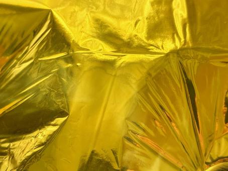 金色の包装紙テクスチャの写真
