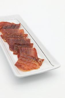 ポークジャーキー ボークジャーキー,ポーク,豚肉の写真素材