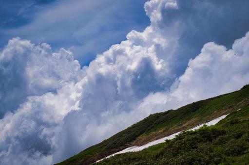 夏模様④ 夏模様④ 山,空,木の写真素材