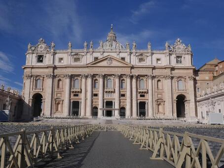 サンピエトロ大聖堂 イタリア,イタリア旅行,ヨーロッパの写真素材