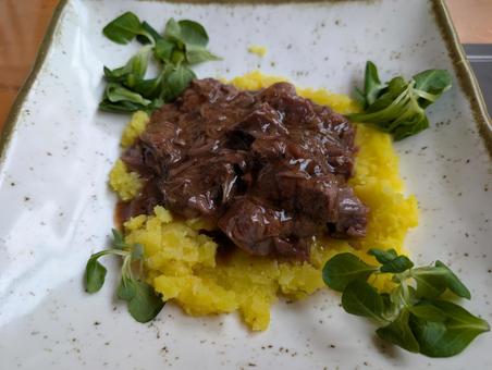 低温調理 低温調理,牛肉,ポテトの写真素材