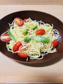 冷製パスタ 冷製パスタの写真