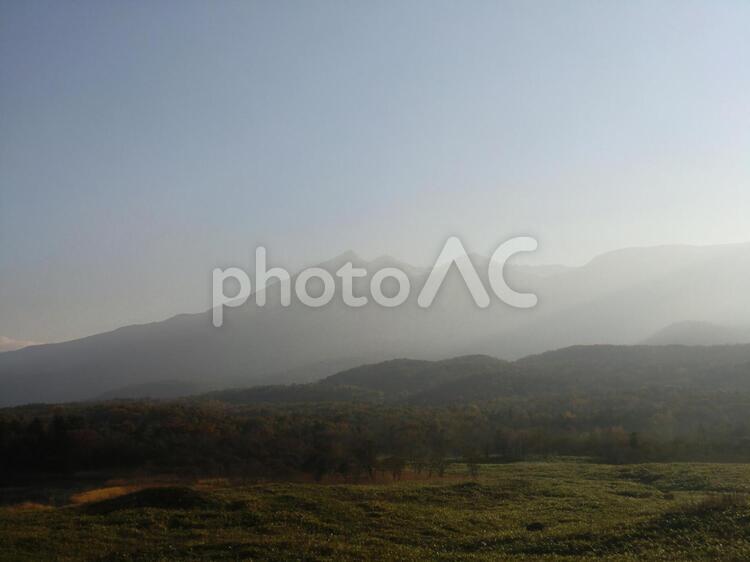 20121027知床五湖木道11 知床五湖木道,知床,木道の写真素材