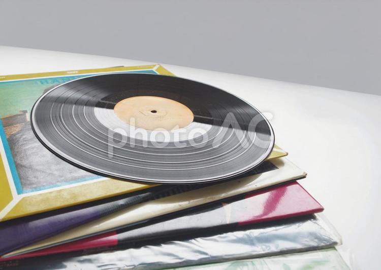 レコード LP アナログ レコード盤　 レコード,レトロ,lp盤の写真素材